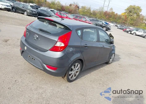 2012 Hyundai Accent Se z USA, uszkodzony, nr VIN KMHCU5AEXCU054164